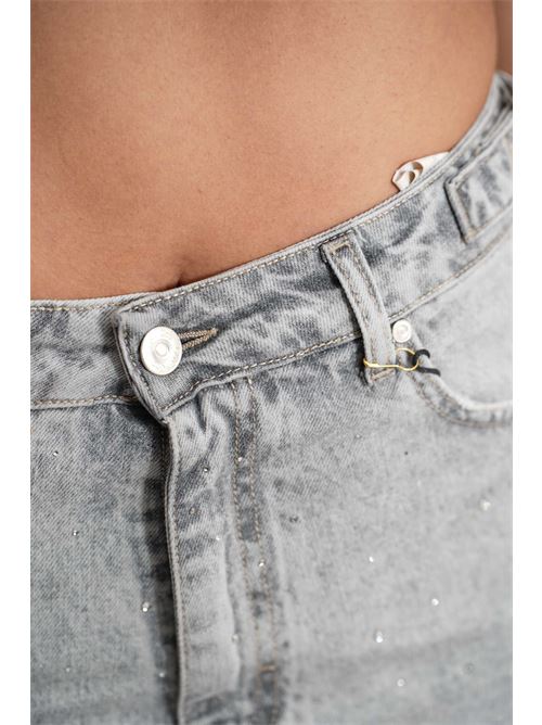 Jeans Baggy gold digger denim | CHARLI-PNDENIM GRIGIO